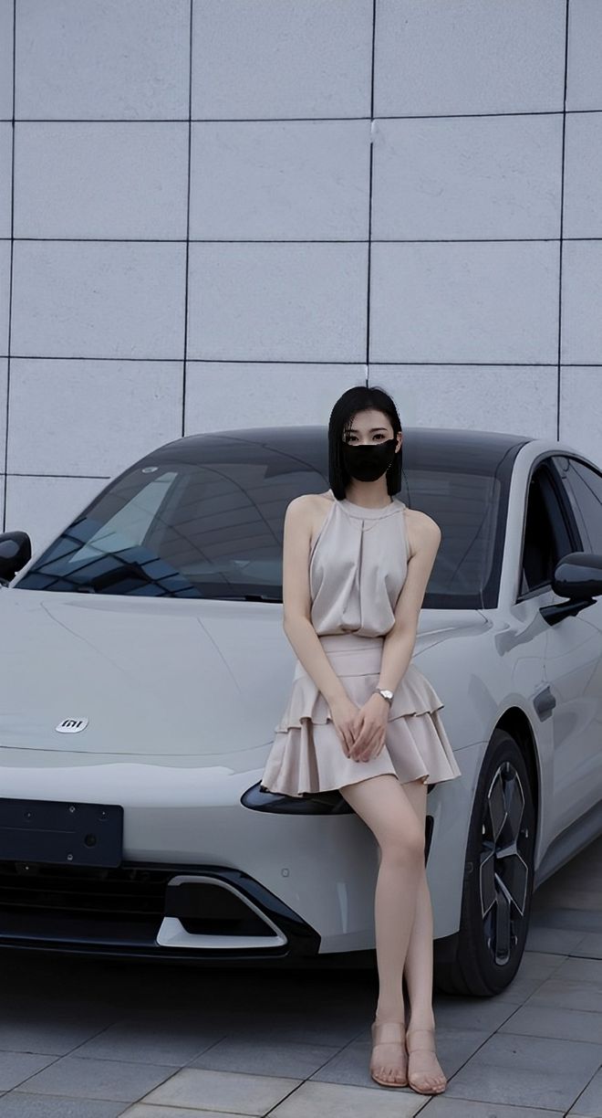 主质量都这么高的吗？仙女也就长这样吧PG电子麻将胡了2小米SU7的美女车(图8)